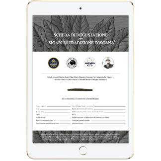 Scheda di Degustazione per i Sigari di Tradizione Toscana